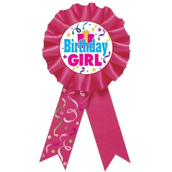 Birthday Girl Award Ribbon