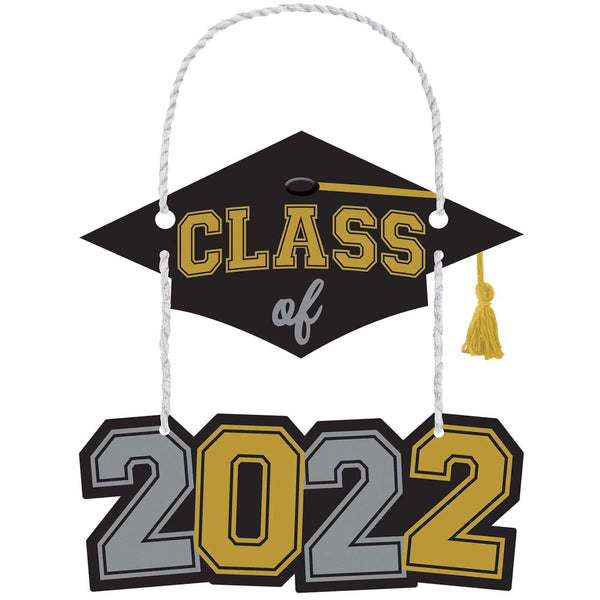 Graduation Hanging Sign "Class of 2022"