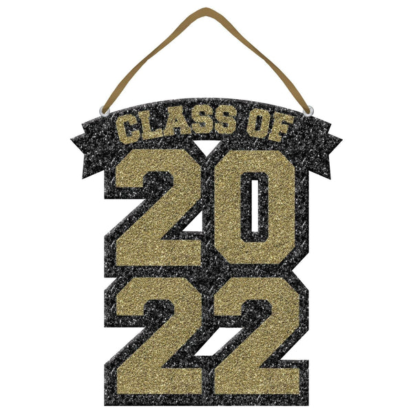 Graduation Sign "Class of 2022", Gold